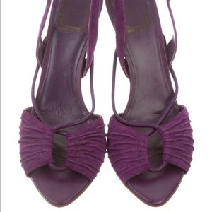 Christian Dior
Suede Ankle Strap Sandals